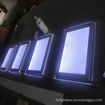LED Advertising Crystal Light Box, LED Advertising LED Lighted Frame